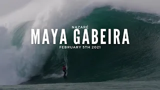 Maya Gabeira  Hell of a Ride - Nazaré February 5th 2021