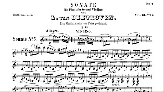 Beethoven's "Spring Sonata" Op.24 Allegro