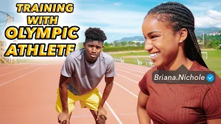 Trying Briana Williams Olympic Workout Routine!