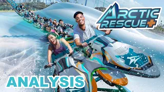 Arctic Rescue Analysis SeaWorld San Diego New for 2023 Multi Launch Family Coaster