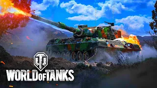 World of Tanks Console Современные танки 😎 Leopard 1 / Замечательный бой