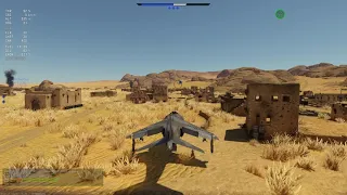 Warthunder. Harrier ground capture