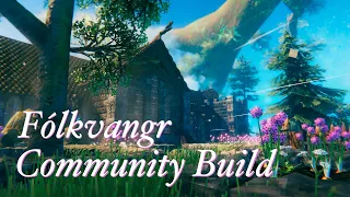 Fólkvangr - A Valheim Community Build Trailer