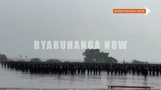 PRESIDENT YOWERI KAGUTA MUSEVENI COMMISSIONS 782 OFFICER CADETS AT KAWEWETA