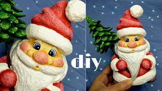 МК Дед Мороз из ваты / DIY Santa Claus