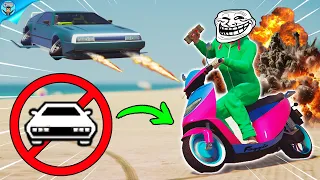 Using a Faggio to troll griefers on GTA Online!
