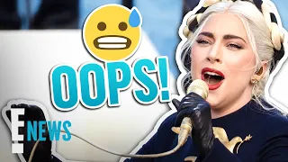 Lady Gaga Reveals MAJOR Mishap During Biden Inauguration | E! News