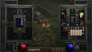 Diablo II Resurrected | Upgradding Eth Vipermagi from Serpentskin Armor to Wyrmhide