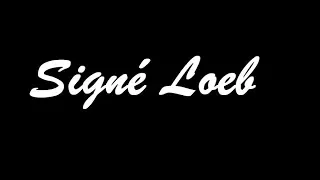 Signé Loeb