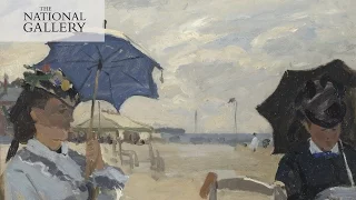 Claude Monet's 'The Beach at Trouville' | Holiday in a painting | National Gallery