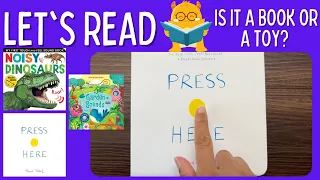 Let's Read! Press Here, Noisy Dinosaurs & Garden Sounds - POV with Masi, Playtime for Kids, XYZ Kids