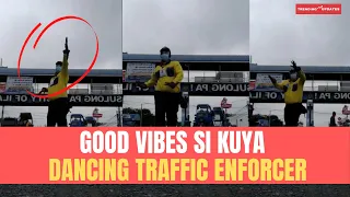 Dancing traffic enforcer in Ilagan, Isabela