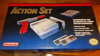 NINTENDO NES ORIGINAL (Action Set) Unboxing