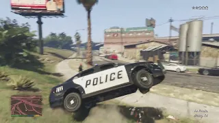 An Eventful Police Chase | GTA V