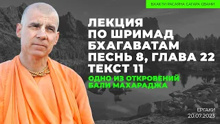 Одно из откровений Бали Махараджа. ШБ 8.22.11. Ергаки. 20.07.2023 | Бхакти Расаяна Сагара Свами