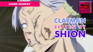 SHION IS ANGRY AND FINALLY HITS CLAYMAN | ANIME MOMENTS