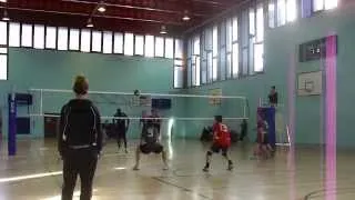 BUCS 2014-2015 Scottish 1A Edinburgh M2 vs Aberdeen second set