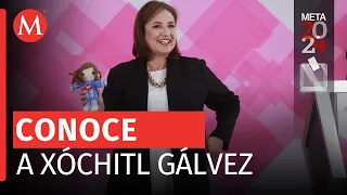 Ella es Xóchitl Gálvez, la candidata presidencial de Fuerza y Corazón por México