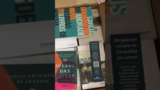 Unboxing de livros muito baratos| Carlos Drummond de Andrade a R$ 9,90 | Renata Oliveira