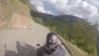 Route des Grandes Alpes Part 4 (in full on a motorcycle)