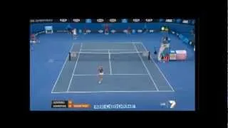 Azarenka vs. Sharapova - Moan Battle (Alien Version)