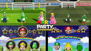 Mario Party Superstars // All 1 VS 3 Minigames & Original