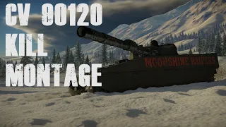 War Thunder CV 90120 Kill Montage(only balanced tank in the tree)