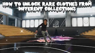 NBA LIVE 19 HOW TO UNLOCK RARE CLOTHES FROM DIFFERENT COLLECTIONS✨️