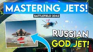 The MAX UPGRADED Su-57 Felon is Amazing! - Battlefield 2042 Commentary