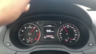 Audi Q3 1.4 150KM acceleration 0-100