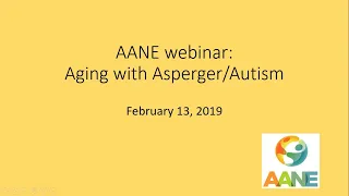 Aging with Asperger/Autism