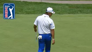 Hideki Matsuyama gets revved up with eagle on No. 2 at Bridgestone