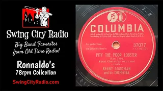 Pity The Poor Lobster - Benny Goodman (78 RPM)