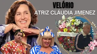 Velório da Atriz Cláudia Jimenez | História de vida da grande atriz Cláudia Jimenez