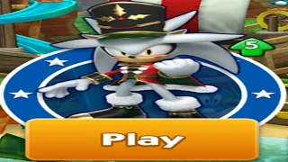 Sonic Dash - SILVER THE NUTCRACKER - All Character Fully Upgraded Rings MoD