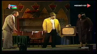 Meni utanmirsan uchatkovinin qabagina getirmisen? (Hicran teatr tamashasi)