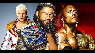 WWE 5 March 2024 Roman Reigns Vs Cody Rhodes Vs Jey Uso All Smackdown Raw | FULL HD 1080 @WWE #wwe