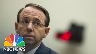 Live: Rod Rosenstein Testifies Before Senate On Russia Investigation | NBC News