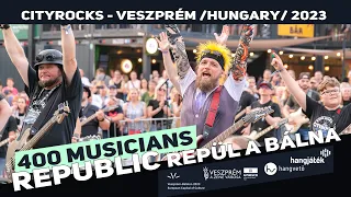 Republic - Repül a bálna - 400 musicians - CityRocks (The biggest rock band in Central Europe)