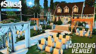 Classic Wedding Venue!! || Sims 4 My Wedding Stories || Speed Build || No CC