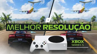 COMO configurar a MELHOR resolução no Xbox Séries S