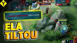 ELA TILTOU COM MEU FRANCO ASSASSINO | Mobile Legends: Bang Bang