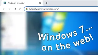 Windows 7 Simulator on the Web! - Recovered Video