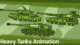 Heavy Tanks Animation (Improved Physics)