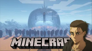 EL RETUMBAR DEL TITÁN FUNDADOR- ATTACK ON TITAN EN MINECRAFT!