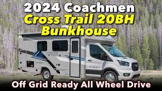 COACHMEN CROSS TRAIL 20BH (Bunk Beds) UPDATED 2024! New Cabinets! Class C or B+ #Bplus #RVs #ClassC