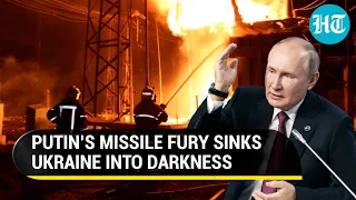 Russia’s missile barrage cripples Ukraine’s power grid; Blackouts after Putin sends drones