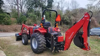 Land Leveling with the Mahindra 1626 Tractor
