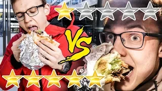 1 Sterne DÖNER😯 vs 5 Sterne DÖNER🌮 (Essen Test)