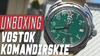 Vostok Komandirskie 211307 'Paratrooper' Unboxing and First Impressions